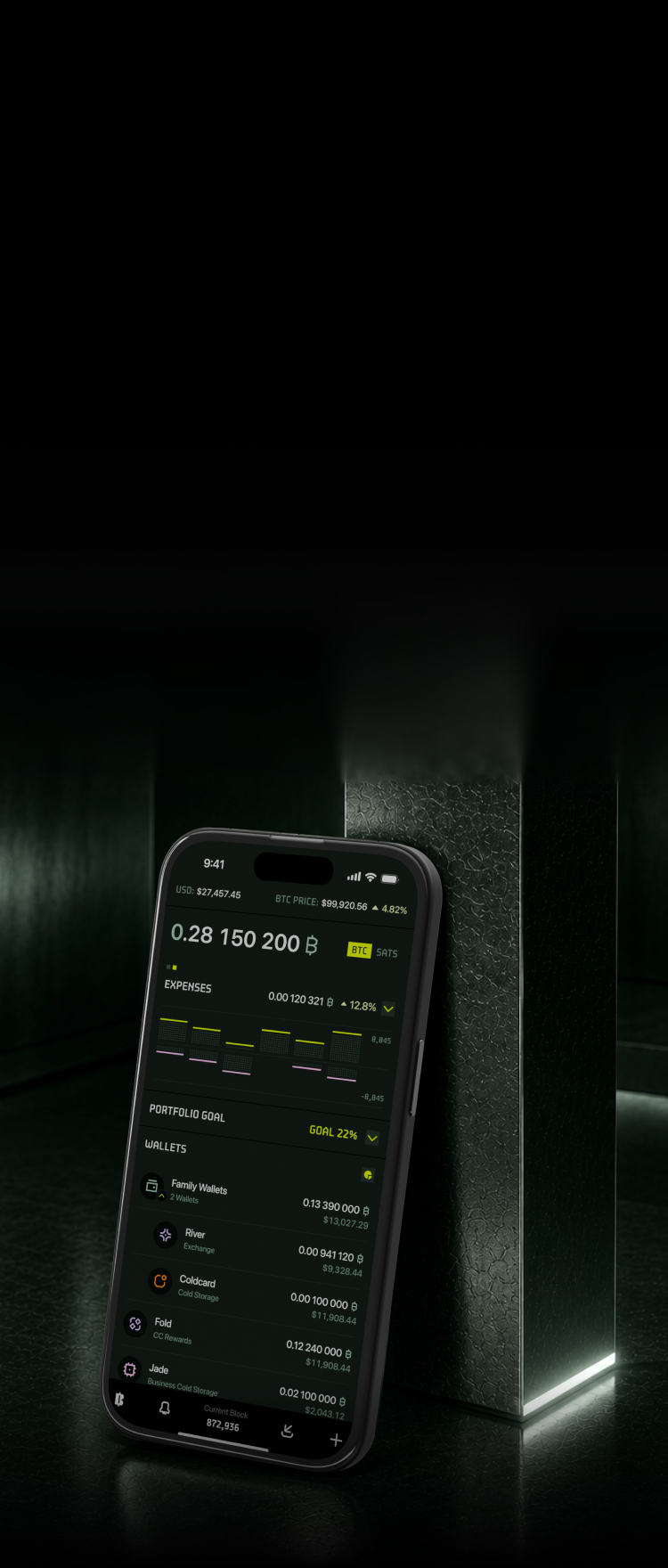 BNKR App Mockup